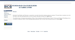 Desktop Screenshot of hcbindia.com